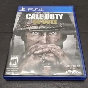 PS4 Call of Duty WWII Complete in Box (CIB) Working/Tested No Scratches